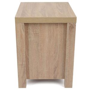 Hot Sale <strong>Oak</strong> 2 White Drawers Natural Modern <strong>Bedside</strong> Tables Wood for Bedroom Storage <strong>Bedside</strong> <strong>Cabinet</strong> Night Stand <strong>Bedside</strong> Table - Product Image 4