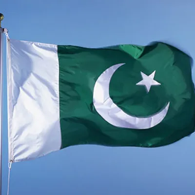 Bandeira nacional do paquistão, profissional 90*150cm atacado poliéster