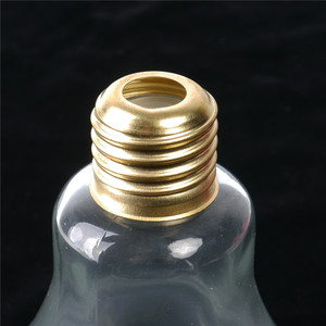 250ml nước giải khát uống ánh sáng bóng đèn hình dạng chai, chai nước thủy tinh với vít nắp - Product Image 4