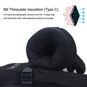 Imperméable à l'eau de Ski Pour Hommes Gants D'hiver <span class=keywords><strong>Thinsulate</strong></span> Chaude Snowboard Motoneige Gants Pour Temps Froid - Product Image 4