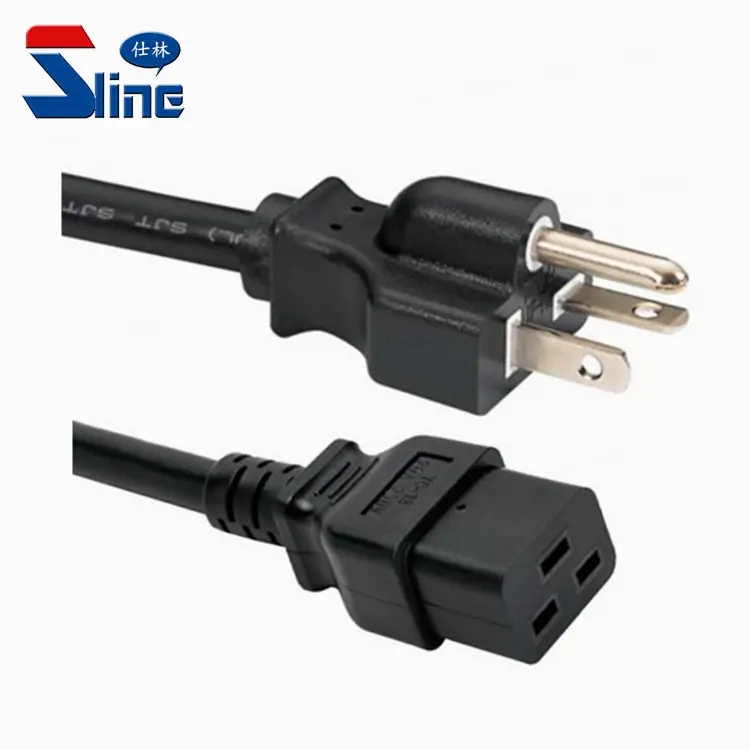 EE. UU. NEMA 6-20P enchufe IEC 320 C19 cable de alimentación cable conduce 20A 250V en americano nos Canadá América mercado