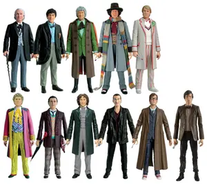 Dus mystery Die 11 Artsen action figure met hars pvc materiaal