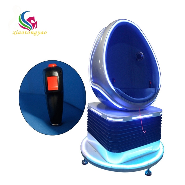 Popular 1Seat 9D Virtual Reality Cinema Equipment 9D Egg VR Simulator 9D Cinema Games Machine for Sale