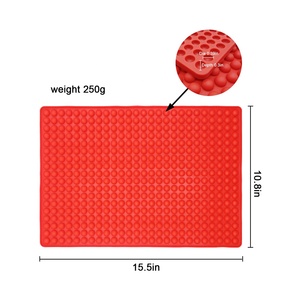 Molde de <span class=keywords><strong>silicone</strong></span> para cachorros, molde redondo para cães de chocolate, trechos e doces, semiesfera, molde para cozinhar