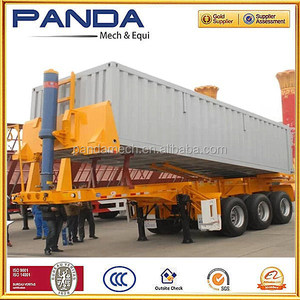 PANDA thương hiệu 20ft <span class=keywords><strong>40ft</strong></span> 45ft Ba Trục Tipping <span class=keywords><strong>Container</strong></span> Carrier <span class=keywords><strong>Trailer</strong></span> Bán Cho Giao Thông Vận Tải - Product Image 4