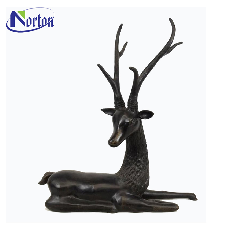 金属　真鍮　鹿　ペア　置物　大 金属 真鍮 鹿 ペア 置物 大 金属 真鍮 鹿 ペア 置物 大 Amazon.co.jp: 鹿