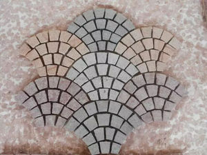 Ngoài Trời <span class=keywords><strong>Cube</strong></span> 3D Tự Nhiên Đầy Màu Sắc Fan Shaped <span class=keywords><strong>Granite</strong></span> Đá Vỉa Hè Đường Gạch Lát Sàn Thiết Kế - Product Image 6