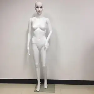 En gros Haute Qualité Pas Cher Mode Femme Blanche Réaliste maquillage Mannequin PP Mannequin