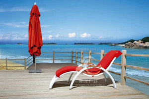 Jardín piscina sillón de playa al aire libre patio rota del PE de mimbre <span class=keywords><strong>cama</strong></span> - Product Image 1