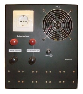 Régulateur de tension automatique monophasé <span class=keywords><strong>AVR</strong></span> 8 kVA 230 V avec protection contre la surchauffe et les hautes températures - Product Image 3