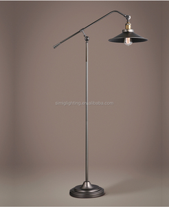 Simig lighting <span class=keywords><strong>lampada</strong></span> <span class=keywords><strong>da</strong></span> lettura <span class=keywords><strong>da</strong></span> <span class=keywords><strong>terra</strong></span> vintage <span class=keywords><strong>industriale</strong></span> antica semplice curva nera con lampadina E27 Edison