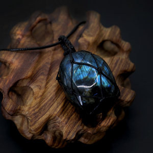 <span class=keywords><strong>Collana</strong></span> con <span class=keywords><strong>Pietra</strong></span> di Luna Naturale, Pendente in <span class=keywords><strong>Pietra</strong></span>, <span class=keywords><strong>Collana</strong></span> Intrecciata, <span class=keywords><strong>Collana</strong></span> Macramè Yoga per Uomini e Donne, per Mantenere la Salute - Product Image 3