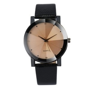 Reloj deportivo de cuarzo para hombre, pulsera de cuero con esfera de acero inoxidable, de lujo - Product Image 5
