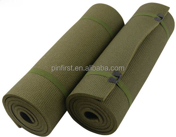 カーキ スリーピングマット ロール式 カーキ スリーピングマット ロール式 カーキ スリーピングマット ロール式