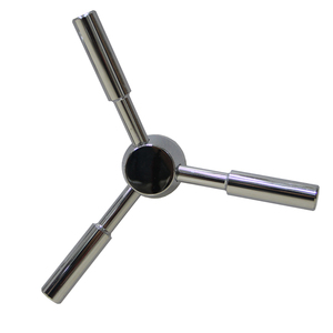 Giá Rẻ Kẽm Chrome Mạ An Toàn Hộp 3 Spoke An Toàn Xử Lý Cho Cửa Hầm - Product Image 1