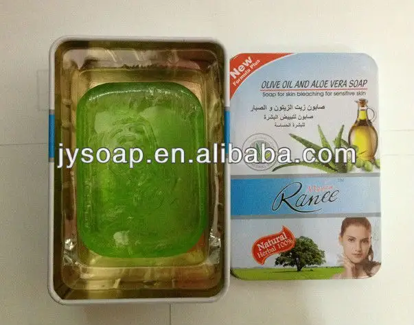 New olive oil and aloe vera moisturizing soap