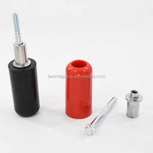 10mm 8mm Haute Qualité Universelle Moto protéger Pièces PK stunt anti-goutte anti-chute bâton En Caoutchouc - Product Image 4