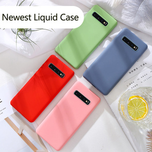 Custodia per telefono Ultra sottile in Silicone morbido per Samsung S25 Ultra liquido in Silicone custodia per Samsung Galaxy S24 S23 <span class=keywords><strong>S22</strong></span> S21 Ultra FE - Product Image 6