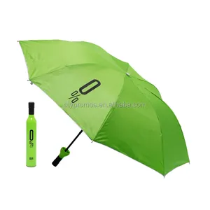 Top Quality 3 Fold Umbrella/förderung Wine Bottle Umbrella/Mini Decorative Umbrella