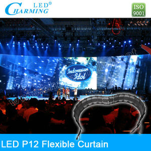A prueba de agua tira de led pantalla de vídeo p62.5 etapa telón de fondo de pantalla - Product Image 1
