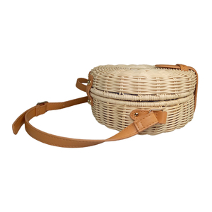 <span class=keywords><strong>Sac</strong></span> <span class=keywords><strong>rond</strong></span> <span class=keywords><strong>en</strong></span> rotin tressé - Product Image 3