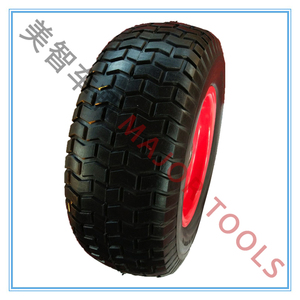 Der mit 16x6,50-8 Pu-Schaum gefüllte Reifen des chinesischen Lieferanten für Rasenmäher und Strand wagen von <span class=keywords><strong>Caster</strong></span> Wheels Series - Product Image 6