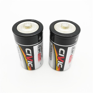 Hot Sale Civic Zinc Carbon <strong>R20</strong> D <strong>Battery</strong> 1.5V for Flashlight Shrink Pack 380Mins - Product Image 3