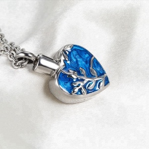 Eudora — collier et <span class=keywords><strong>pendentif</strong></span> cœur <span class=keywords><strong>de</strong></span> <span class=keywords><strong>vie</strong></span>, nouveau Design, bijoux Urn, <span class=keywords><strong>pendentif</strong></span> pour ceintures - Product Image 4