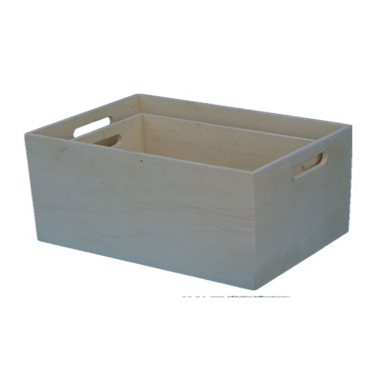 Деревянный потертый винный ящик ручной работы, деревянный маленький ящик для хранения вина