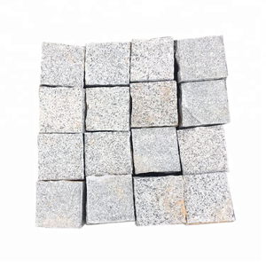 Cobble Cube, Günstige Natural Split G603 Granit Stein Backstein Kopfstein pflaster Boden fliese für den Großhandel