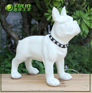 Statue de <span class=keywords><strong>bouledogue</strong></span> <span class=keywords><strong>anglais</strong></span> et <span class=keywords><strong>français</strong></span> abstrait artisanat en résine pour la décoration de la maison et du jardin - Product Image 2