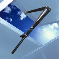 Kit Solar de abridor de ventana automático para invernadero, abridor manual de ventana automático