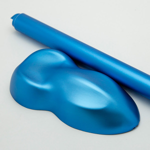 Hot Selling Colored Blue Car Wrap Vinyl Stickers 1.52*20M Matte Chrome <strong>Film</strong> <strong>PVC</strong> Auto <strong>Color</strong> PPF <strong>Protect</strong> Car Paint - Product Image 2
