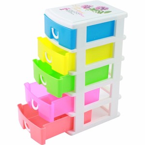 5-tier green venta Caliente de almacenamiento cajón de plástico para la joyería - Product Image 2