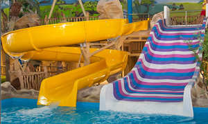 สไลเดอร์สระว่ายน้ำไฟเบอร์กลาสขนาดใหญ่พร้อมของเล่นฉีดน้ำสำหรับทั้งเด็กและผู้ใหญ่ - Product Image 6