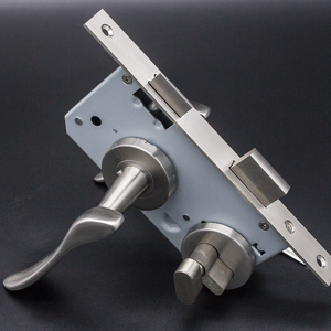 Châu Âu Kích thước tiêu chuẩn cơ khí chia loại khóa toàn bộ thiết lập với rắn đúc xử lý cho chống cháy PASSAGE cửa - Product Image 2