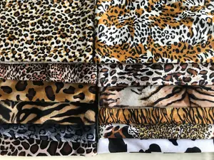 100% Polyester Avelvet Animal Print Bekleding Stof S Wave Borstel Velboa Thuis Textiel Gebruik