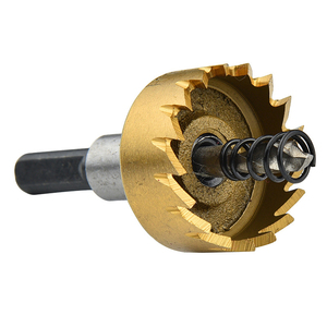 Juego de 5 unidades de acero de alta velocidad, abridor de agujeros Chapado en titanio, lámina de metal, 16-30mm - Product Image 4