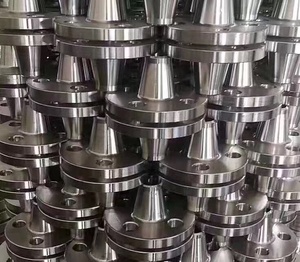 DN100 स्टेनलेस स्टील 316L <span class=keywords><strong>PN</strong></span>-16 लंबे weldneck निकला हुआ किनारा - Product Image 4