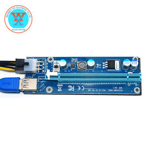 PCI-E x1 à x16 <span class=keywords><strong>Riser</strong></span> Card pour <span class=keywords><strong>carte</strong></span> <span class=keywords><strong>Graphique</strong></span> 6Pin USB3.0 <span class=keywords><strong>Riser</strong></span> - Product Image 1