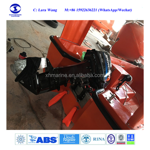 SOLAS เรือกู้ภัยไฟเบอร์กลาสเรือกู้ภัย GRP เรือกับ <span class=keywords><strong>Davit</strong></span> - Product Image 5