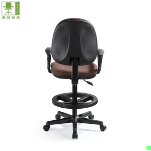 Tabouret de laboratoire avec accoudoir, tabouret de laboratoire réglable, chaise de secrétaire en tissu, chaise de personnel de travail, chaise de travail industriel - Product Image 6