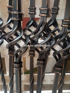 Ouya Giỏ đôi sắt trang trí cầu thang cọc để bán - Product Image 3