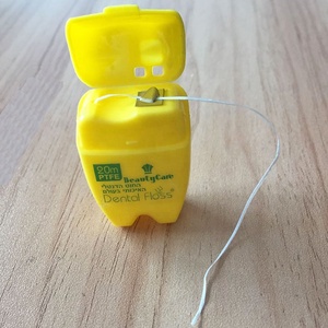 Forma del dente Dentista Regalo Prodotto Dentale Portachiavi Filo Interdentale Sapore di Menta Per Via Orale di Pulizia