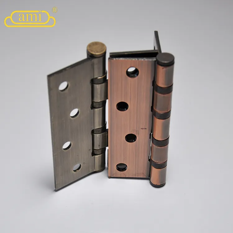 Material de hierro de una pieza carga 30kg bisagra para puerta pesada con marco de madera