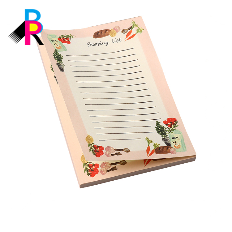 Пользовательский Печатный штампованный блокнот для записей блокнот планировщик