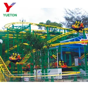 Produsen Profesional Roller Coaster Berputar Peralatan Taman Hiburan Kendaraan