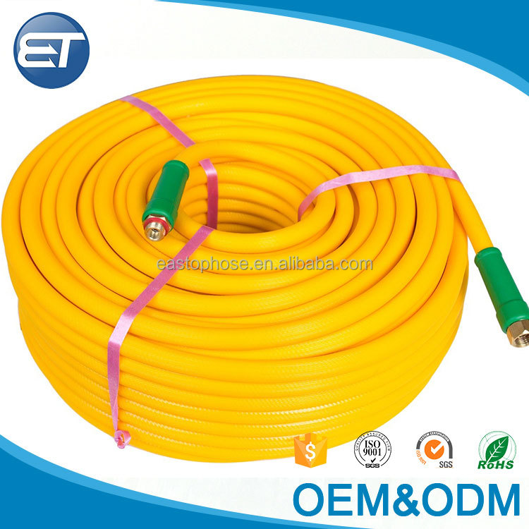 air flexible PVC tressé renforcé pulvérisation d'eau corée du tuyau de pulvérisation agricole haute pression tuyau