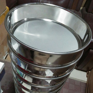 1-500 Micron Stainless Steel Laboratory Wire Mesh Test <strong>Sieve</strong> Plain Weave Woven Filters For Laboratory Applications - Product Image 2