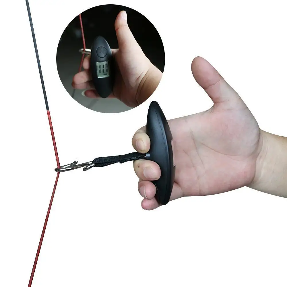 40kg/110lb Mini Peak Weight Measuring Digital Archery Bow Scale for weighing the instant power of the bow and arrow